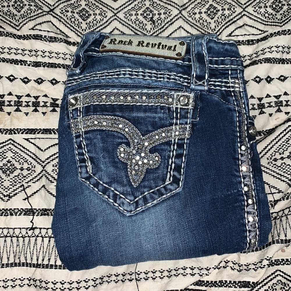 Sherry Rock Revival Skinny Jeans